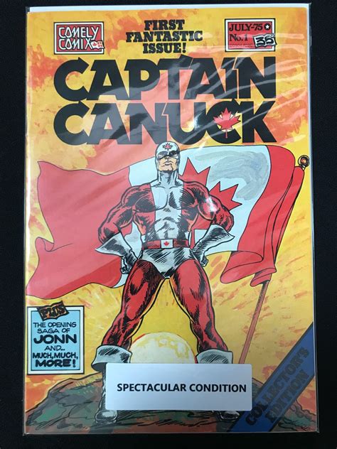 comely comix|GCD :: Series :: Captain Canuck .